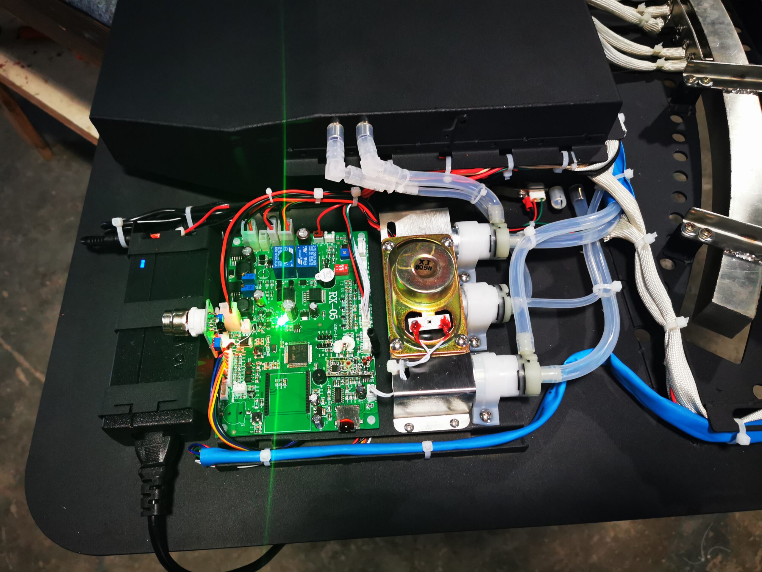 Smart fireplace components for functional testing