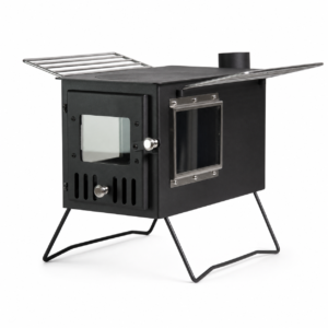 SXFireplace 07B02 Dual-Glass Camping Wood Stove