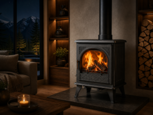 SXFireplace Z0827 Compact Wood-Burning Stove