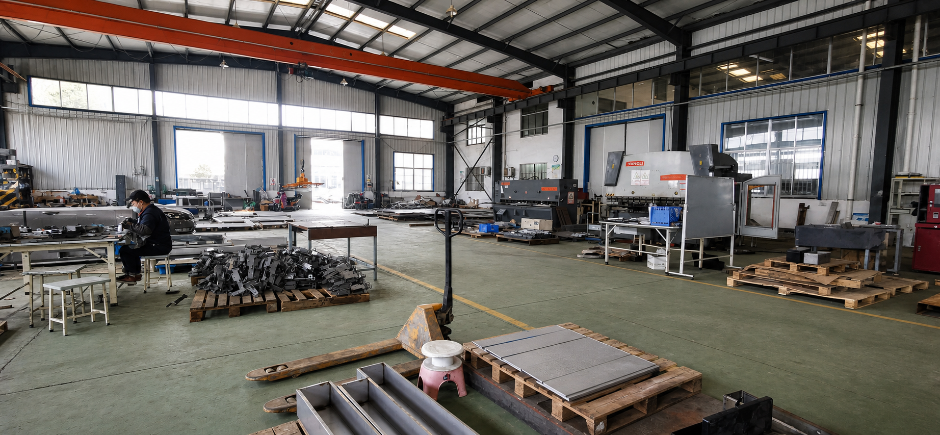 SXFireplace assembly and craftsmanship floor