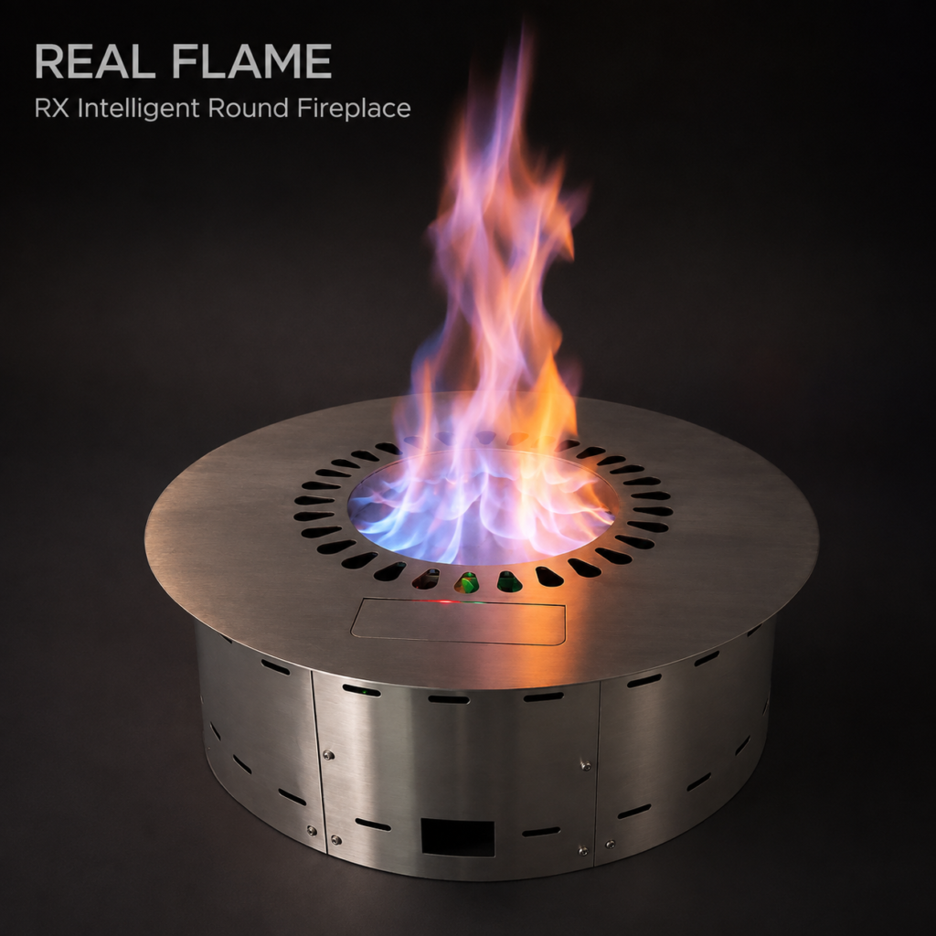 SXFireplace SXRX Smart Round Bioethanol Burner Insert — Product view 2