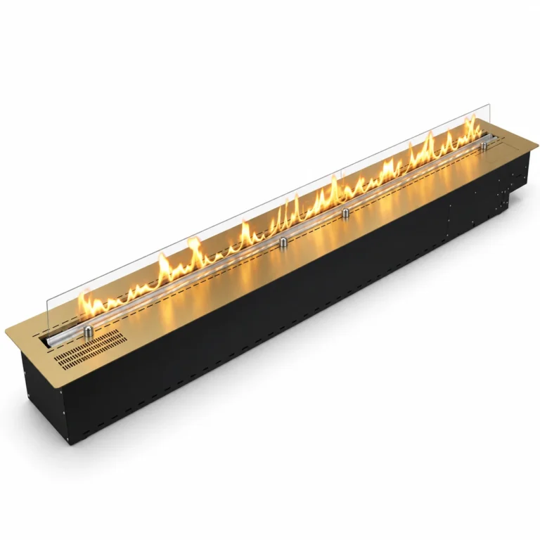 Smart bioethanol fireplace insert