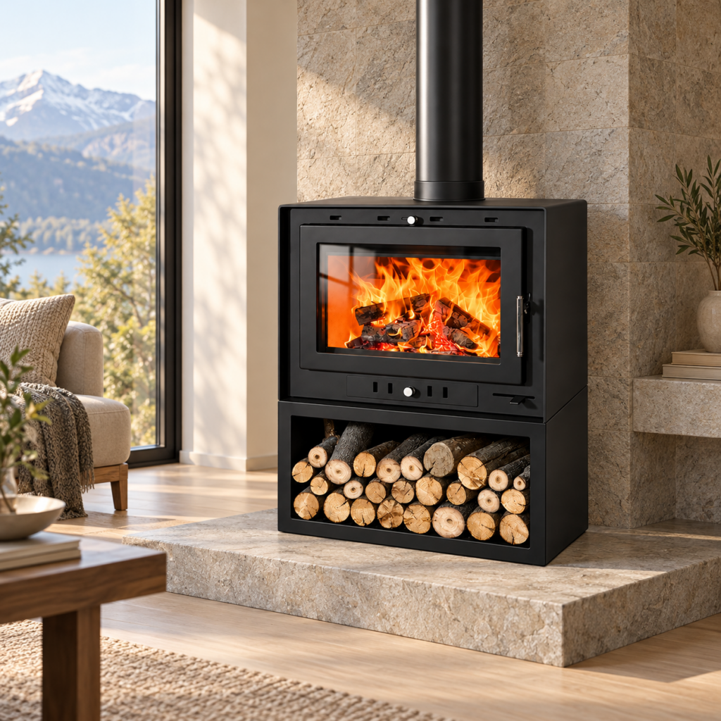 HG550 Wood Stove - interior concept