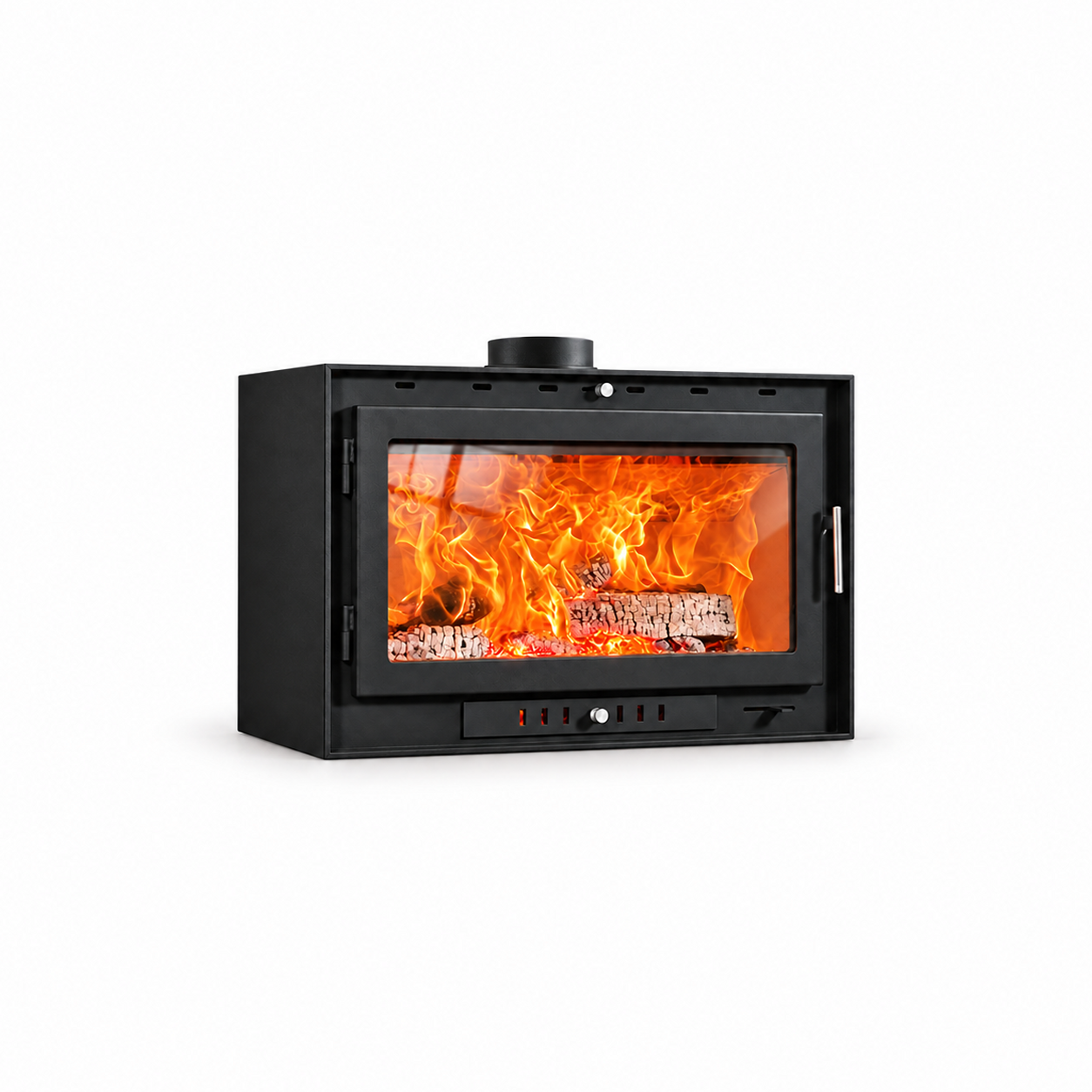 HG730 Wood-Burning Firebox - white background product view