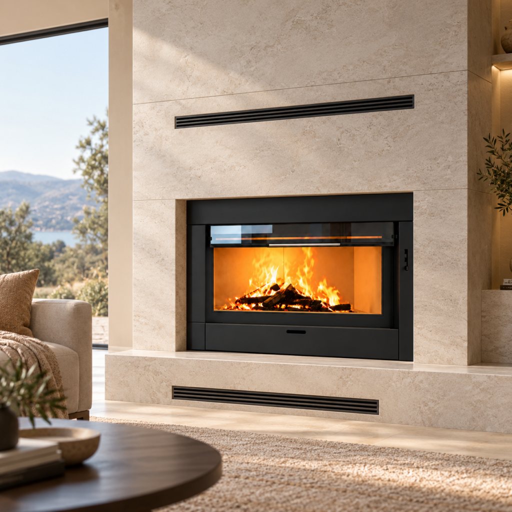 UG1400 Wood Fireplace Insert - interior concept
