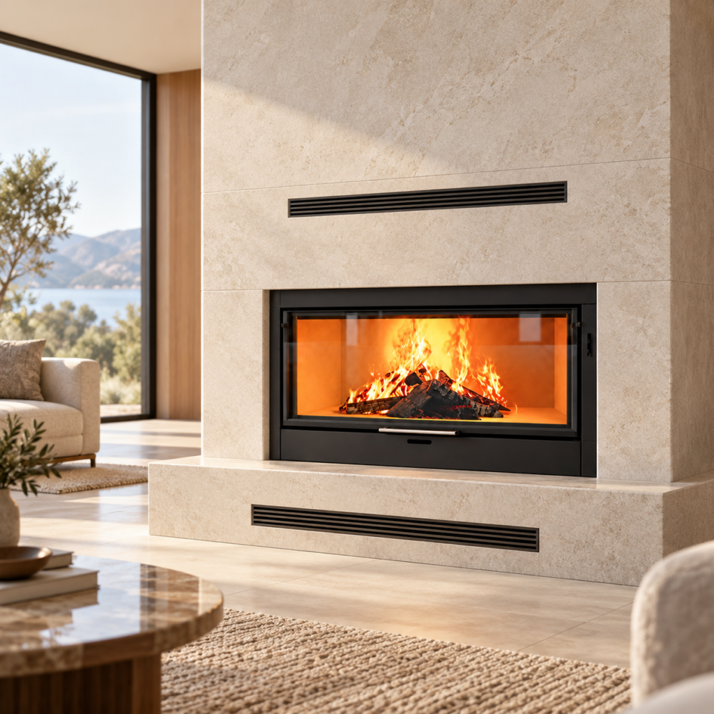 UG1600 Wood Fireplace Insert - interior concept