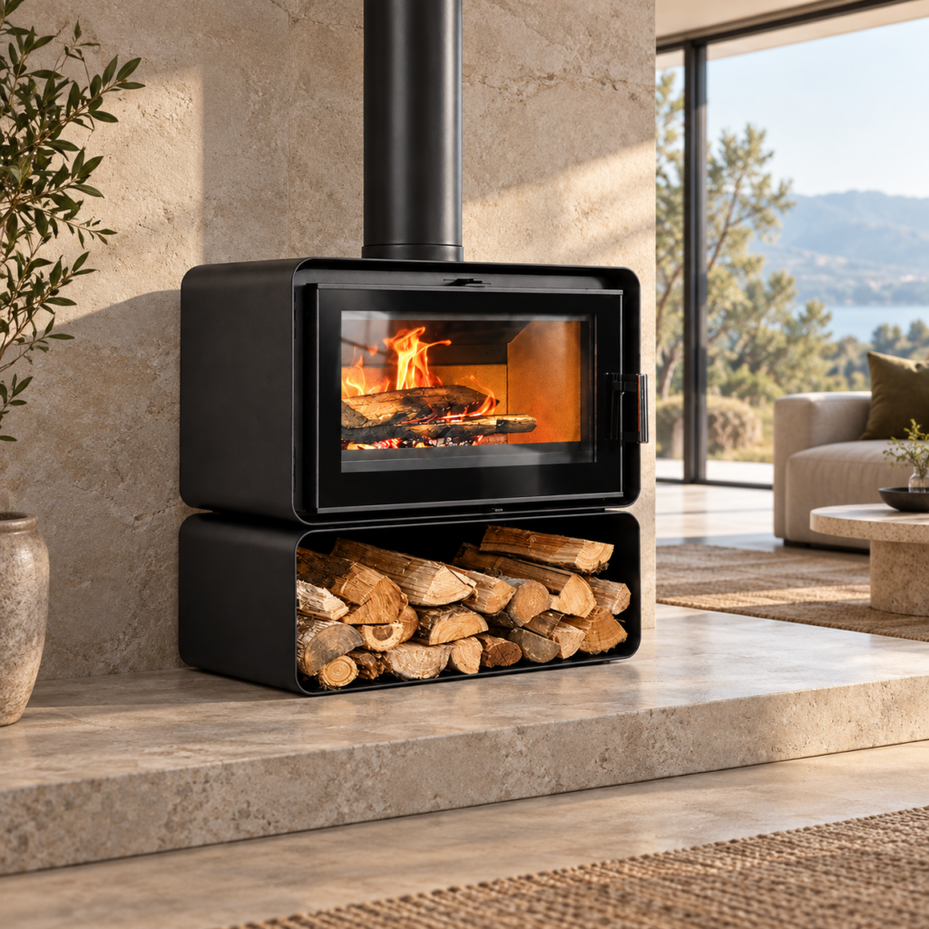 YS1050 Wood Stove - interior concept