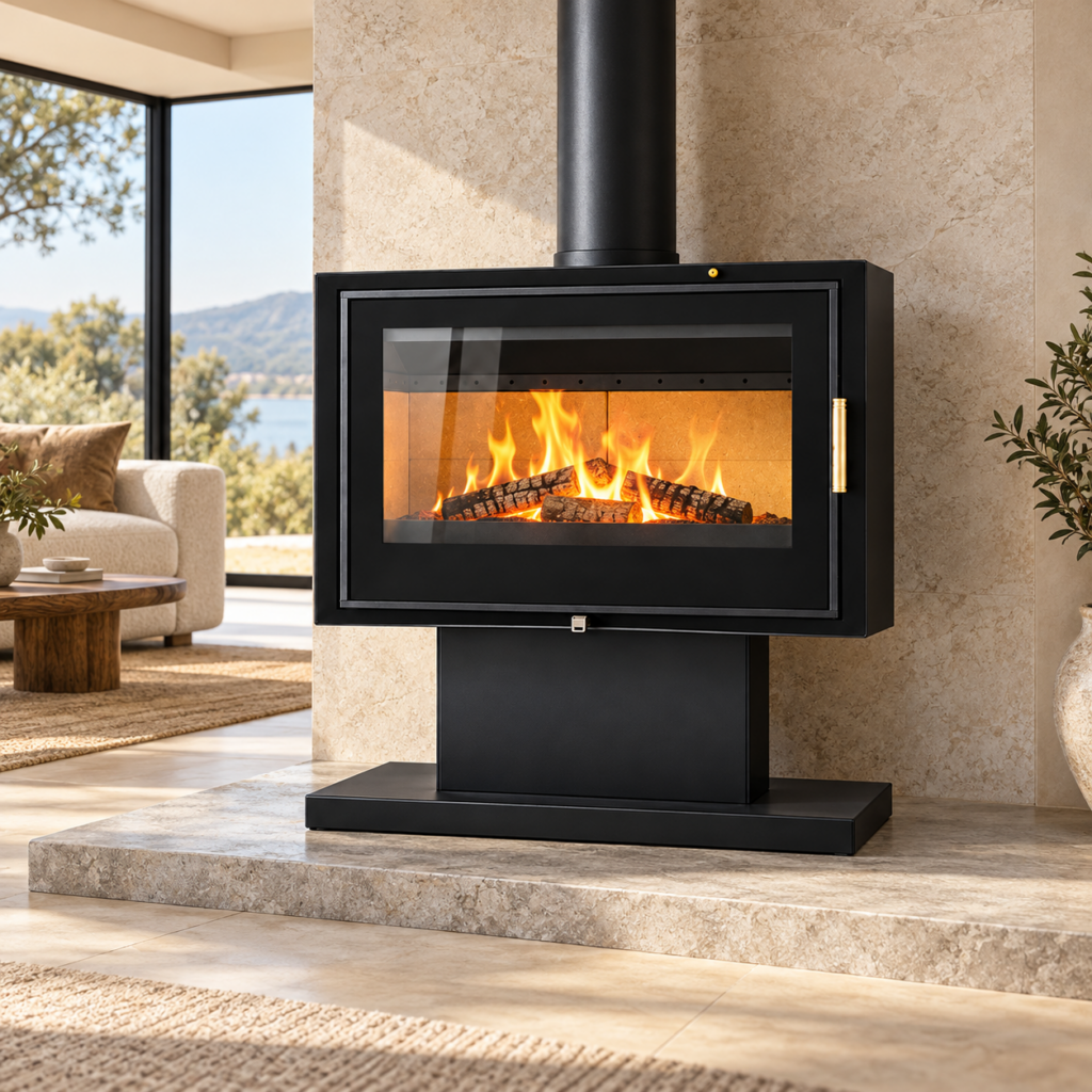 KR950 Wood Stove - interior concept