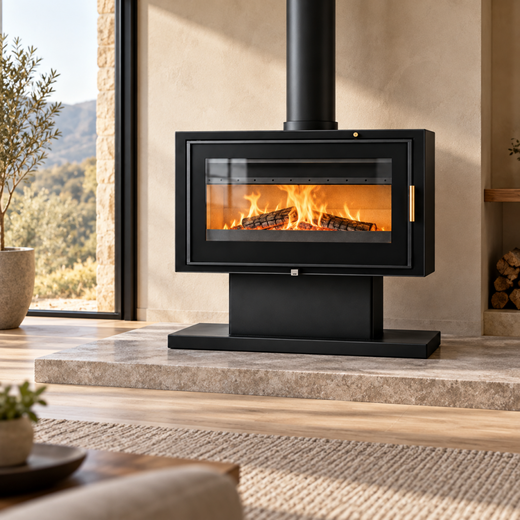 KR1050 Wood Stove - interior concept