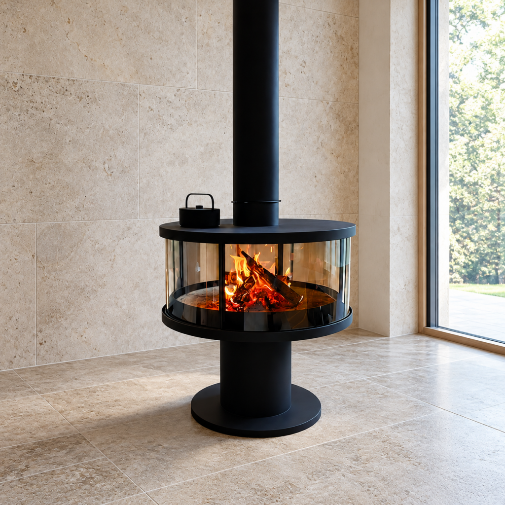 CX-12 Wood Stove - revised interior concept