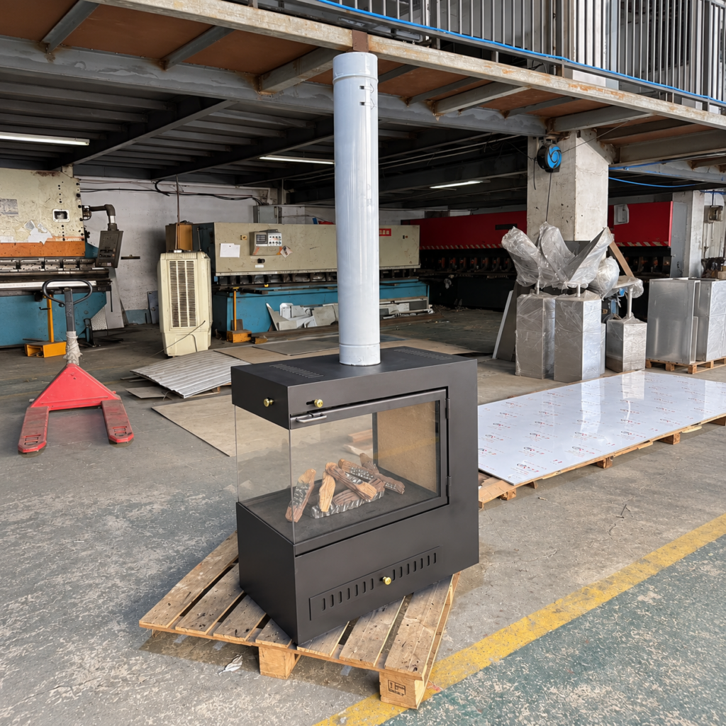 Box-Style Gas Fireplace - original-scene appearance reference
