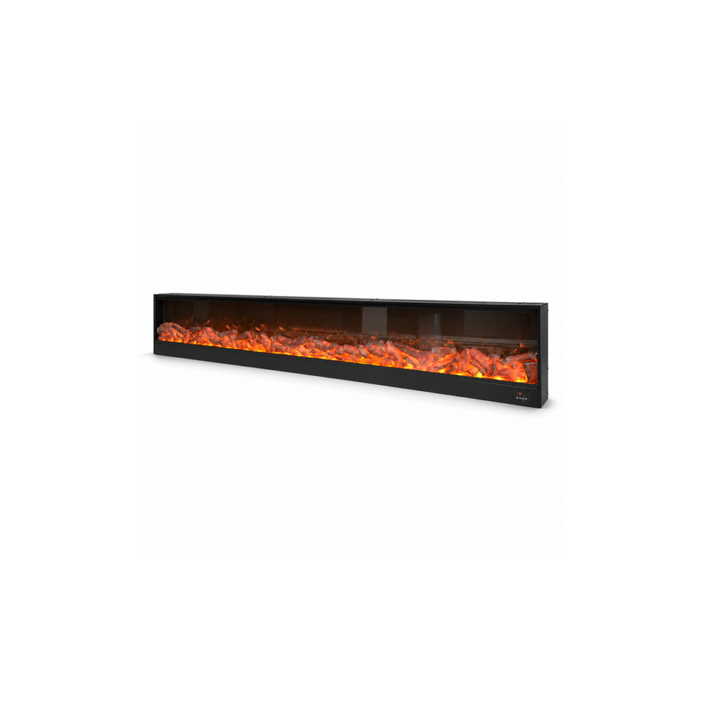 Linear Electric Fireplace Insert - product on white background